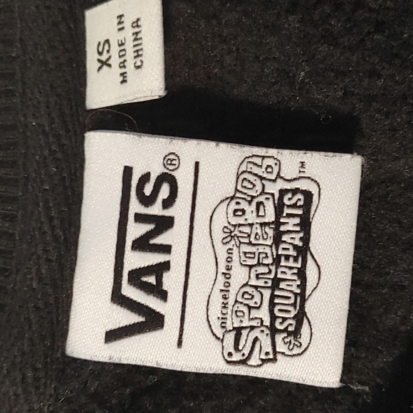🌻Vans/Sponge Bob  Women's Floral Neon Sweatshirt Size XS - Picture 6 of 9